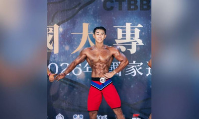 斯文外表藏鋼鐵意志 城市科大謝睿哲靠合理辛苦奪雙冠軍